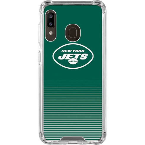 NFL New York Jets Breakaway Galaxy A30 Clear Case