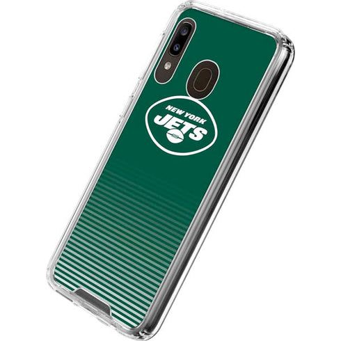 NFL New York Jets Breakaway Galaxy A30 Clear Case