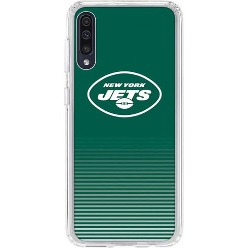 NFL New York Jets Breakaway Galaxy A50 Clear Case