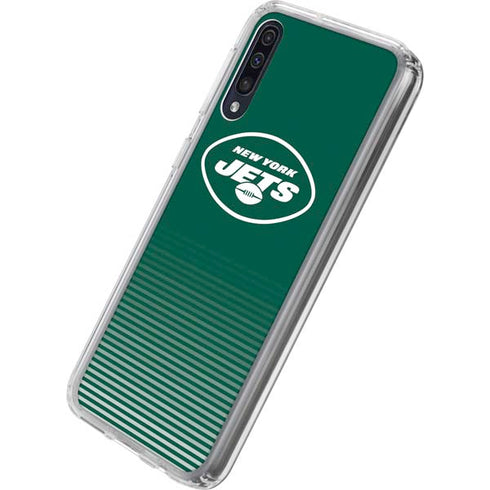NFL New York Jets Breakaway Galaxy A50 Clear Case