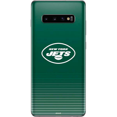 NFL New York Jets Breakaway Galaxy S10 Plus Skin