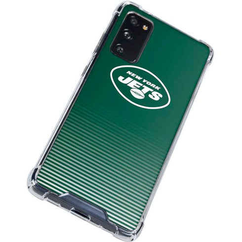 NFL New York Jets Breakaway Galaxy S20 FE Clear Case