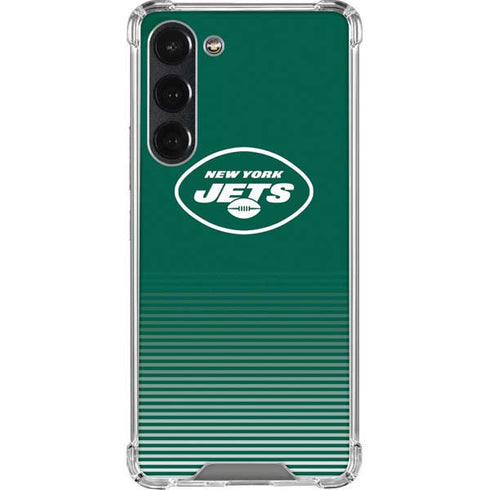 NFL New York Jets Breakaway Galaxy S23 Plus Clear Case