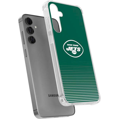 NFL New York Jets Breakaway Galaxy S24 Plus Clear Case