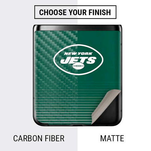 NFL New York Jets Breakaway Galaxy Z Flip Skin