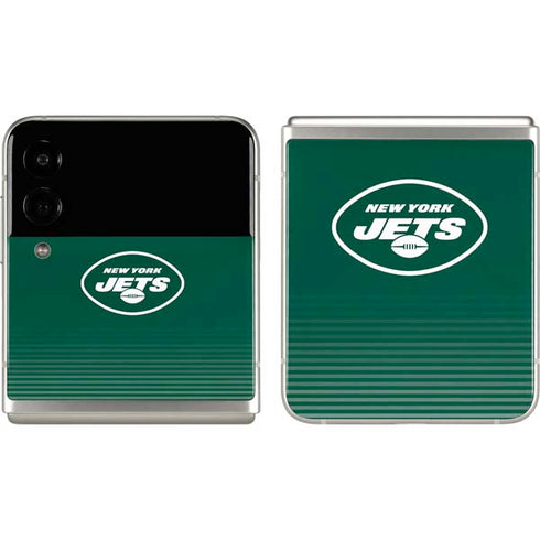 NFL New York Jets Breakaway Galaxy Z Flip3 5G Skin