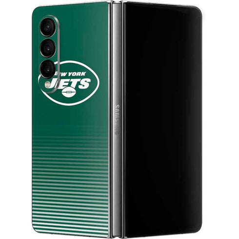 NFL New York Jets Breakaway Galaxy Z Fold4 5G Skin