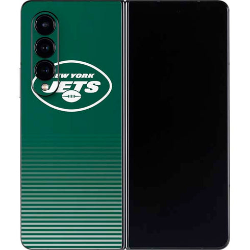 NFL New York Jets Breakaway Galaxy Z Fold4 5G Skin