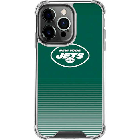 NFL New York Jets Breakaway iPhone 14 Pro Clear Case
