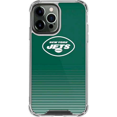 NFL New York Jets Breakaway iPhone 15 Pro Max Clear Case