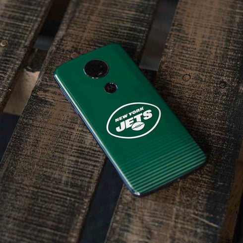 NFL New York Jets Breakaway Moto E5 Plus Skin