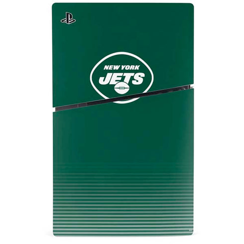 NFL New York Jets Breakaway PS5 Slim Disk Console Skin