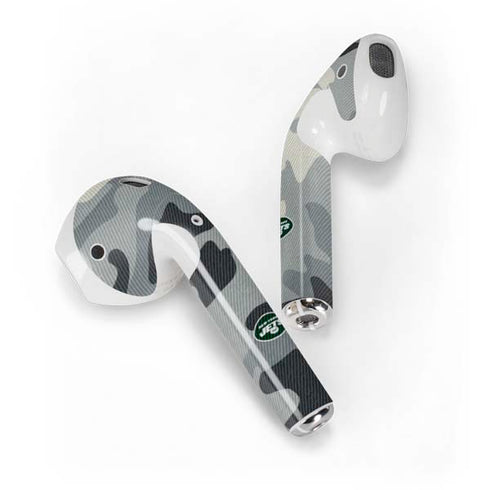 NFL New York Jets Camo Apple AirPods Skin