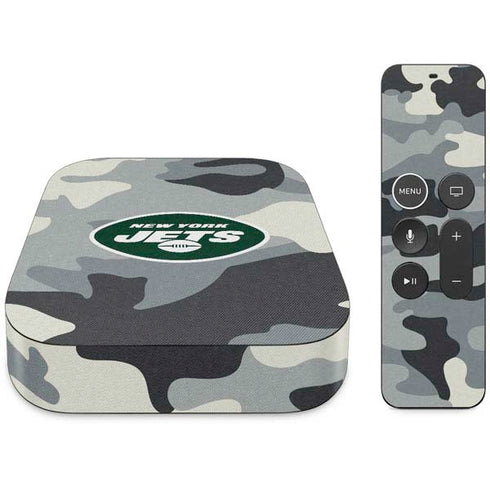 NFL New York Jets Camo Apple TV Skin