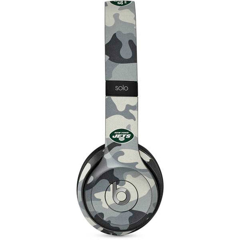 NFL New York Jets Camo Beats Solo 2 Wired Skin