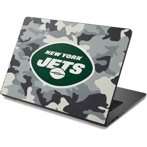 NFL New York Jets Camo Dell Chromebook Skin