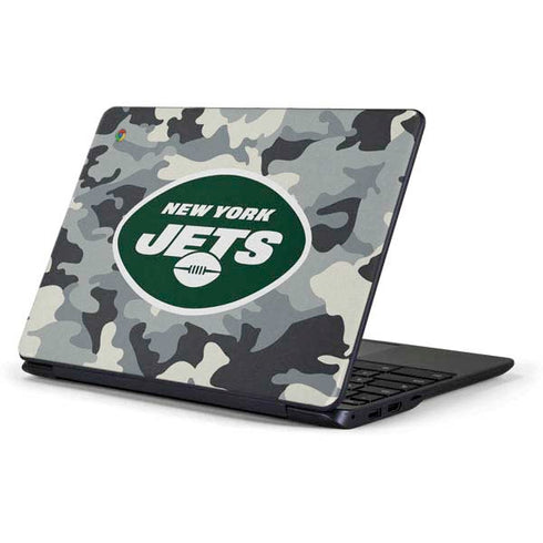 NFL New York Jets Camo Samsung Chromebook Skin