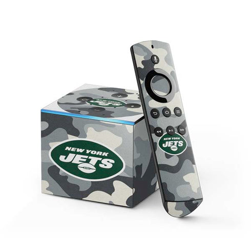 NFL New York Jets Camo Fire TV Cube Skin