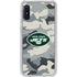 NFL New York Jets Camo Galaxy A10e Clear Case
