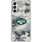 NFL New York Jets Camo Galaxy A15 5G Clear Case