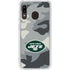 NFL New York Jets Camo Galaxy A20 Clear Case