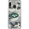 NFL New York Jets Camo Galaxy A30 Clear Case