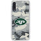 NFL New York Jets Camo Galaxy A50 Clear Case