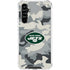 NFL New York Jets Camo Galaxy A54 5G Clear Case