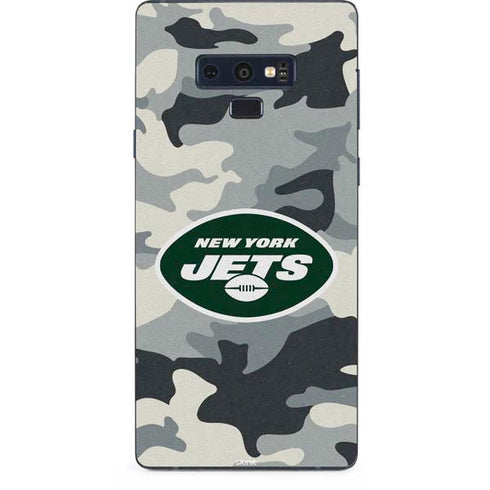 NFL New York Jets Camo Galaxy Note 9 Skin