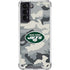 NFL New York Jets Camo Galaxy S21 5G Clear Case