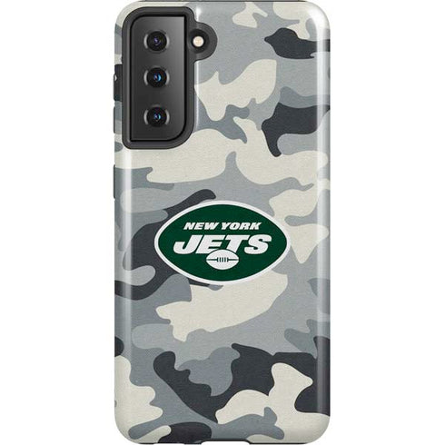 NFL New York Jets Camo Galaxy S21 5G Pro Case