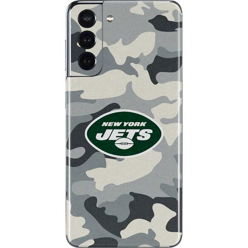 NFL New York Jets Camo Galaxy S21 5G Skin