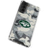 NFL New York Jets Camo Galaxy S21 FE Clear Case
