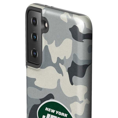 NFL New York Jets Camo Galaxy S21 Plus 5G Pro Case