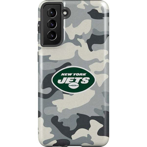 NFL New York Jets Camo Galaxy S21 Plus 5G Pro Case