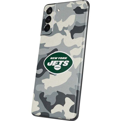 NFL New York Jets Camo Galaxy S21 Plus 5G Skin