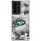 NFL New York Jets Camo Galaxy S21 Ultra 5G Clear Case