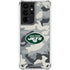 NFL New York Jets Camo Galaxy S21 Ultra 5G Clear Case