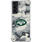 NFL New York Jets Camo Galaxy S22 Clear Case