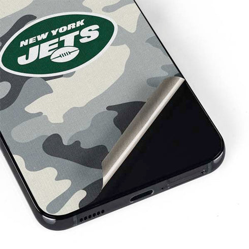 NFL New York Jets Camo Galaxy S22 Skin