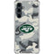 NFL New York Jets Camo Galaxy S23 FE Clear Case