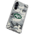NFL New York Jets Camo Galaxy S23 FE Clear Case