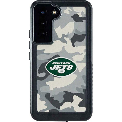 NFL New York Jets Camo Galaxy S23 Plus Waterproof Case