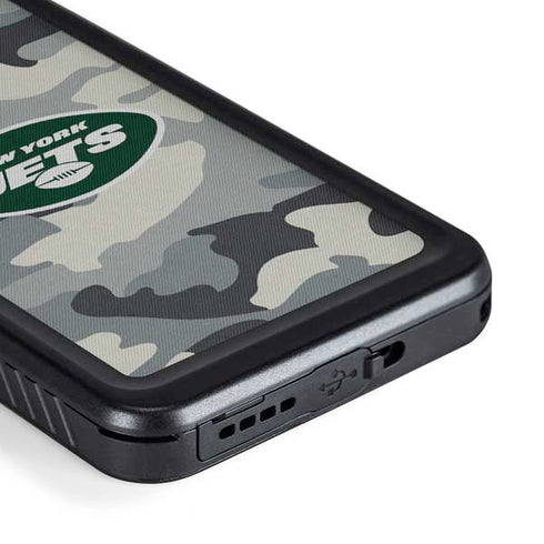 NFL New York Jets Camo Galaxy S23 Plus Waterproof Case