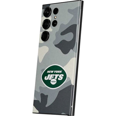 NFL New York Jets Camo Galaxy S23 Ultra Skin