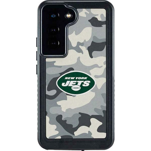 NFL New York Jets Camo Galaxy S23 Waterproof Case