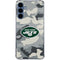 NFL New York Jets Camo Galaxy S24 Clear Case