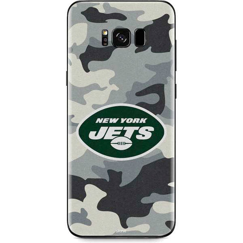 NFL New York Jets Camo Galaxy S8 Plus Skin