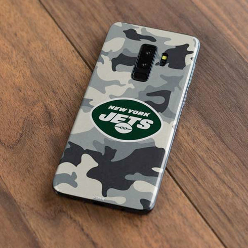 NFL New York Jets Camo Galaxy S9 Plus Skin