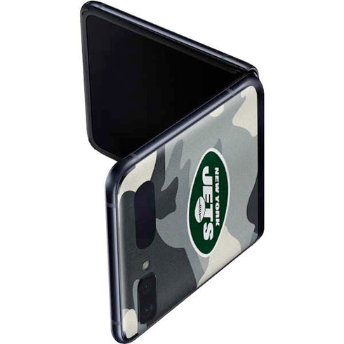 NFL New York Jets Camo Galaxy Z Flip Skin